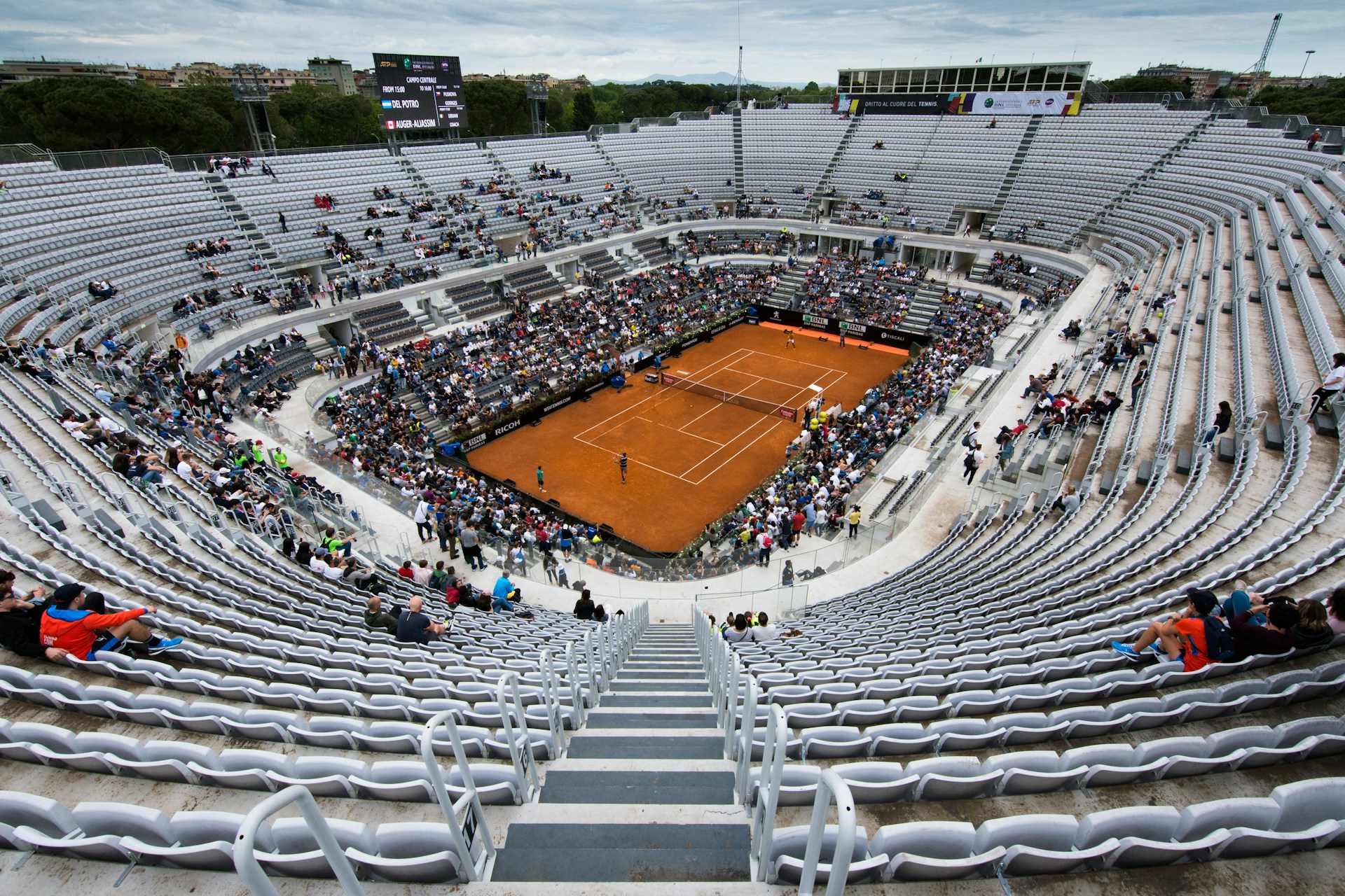 ATP Rome - tennis court